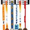 Wieszak na medale sportowe. Z napisem Moje Sukcesy z medalami