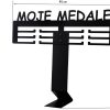 Stojak na medale sportowe. Z napisem Moje Medale z wymiarami